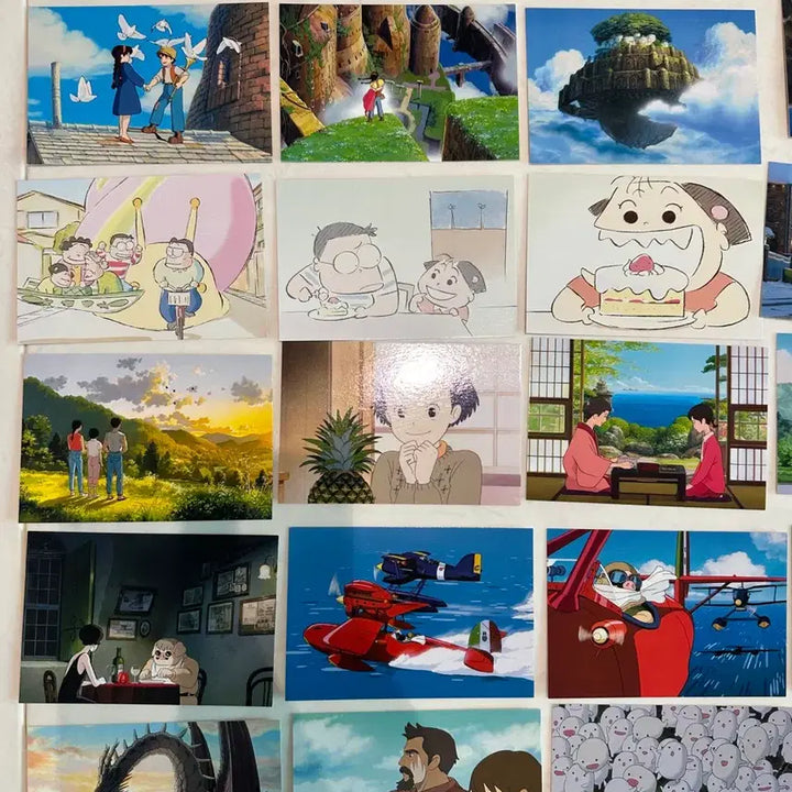 [BUNJANG] Studio Ghibli Animation Postcard Set / 지브리 스튜디오 애니메이션 엽서 세트