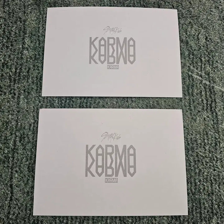 [BUNJANG] Stray Kids I.N Signed US Exclusive Karma Postcard / 스키즈 아이엔 싸인 미국 특전 포스트카드 카르마