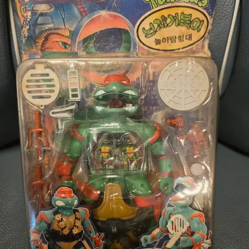 [BUNJANG] Ninja Turtles Play Set / 고전완구, 닌자거북이, 놀이탐험대, 폴리포켓, NINGA TURTLES