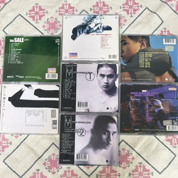 [BUNJANG] Yoo Seung Joon CD Collection / 유승준 시디 모음