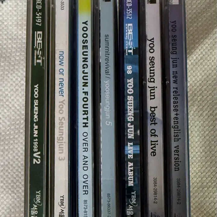 [BUNJANG] Yoo Seung Joon CD Collection / 유승준 시디 모음