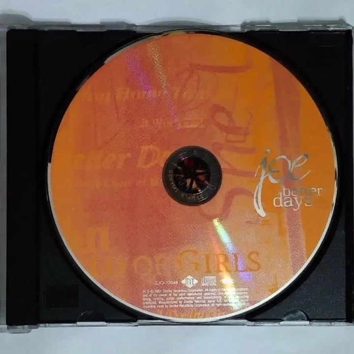 [BUNJANG] Joe [Jo] Random Days CD / Joe 조 Random Days 앨범 시디 CD