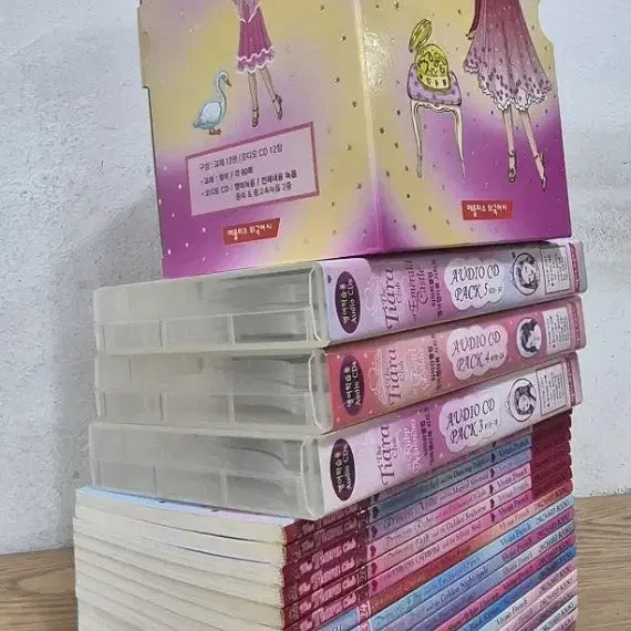 [BUNJANG] The Tiara Club Audiobook Volume 2 Set + CDs / The Tiara Club 오디오북 2집 세트 + CD