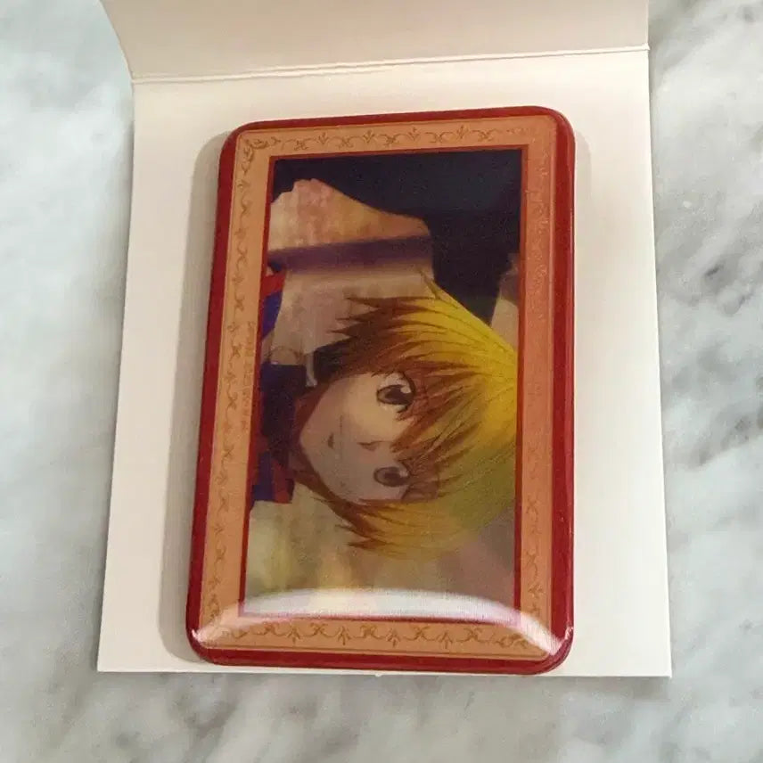 [BUNJANG] Hunter x Hunter Kurapika Lenticular Badge / 헌터헌터 크라피카 렌티큘러 뱃지