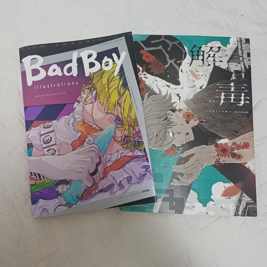 [BUNJANG] Bad Boy Illustration Sakiyama Artbook Bundle Set / Bad Boy 일러스트레이션 사키야마 아트북 일괄