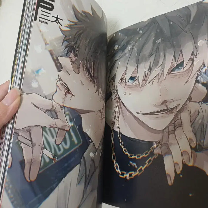 [BUNJANG] Bad Boy Illustration Sakiyama Artbook Bundle Set / Bad Boy 일러스트레이션 사키야마 아트북 일괄