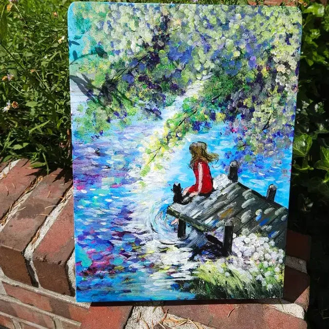 [BUNJANG] Hand-Painted Acrylic Painting / 손그림 아크릴화