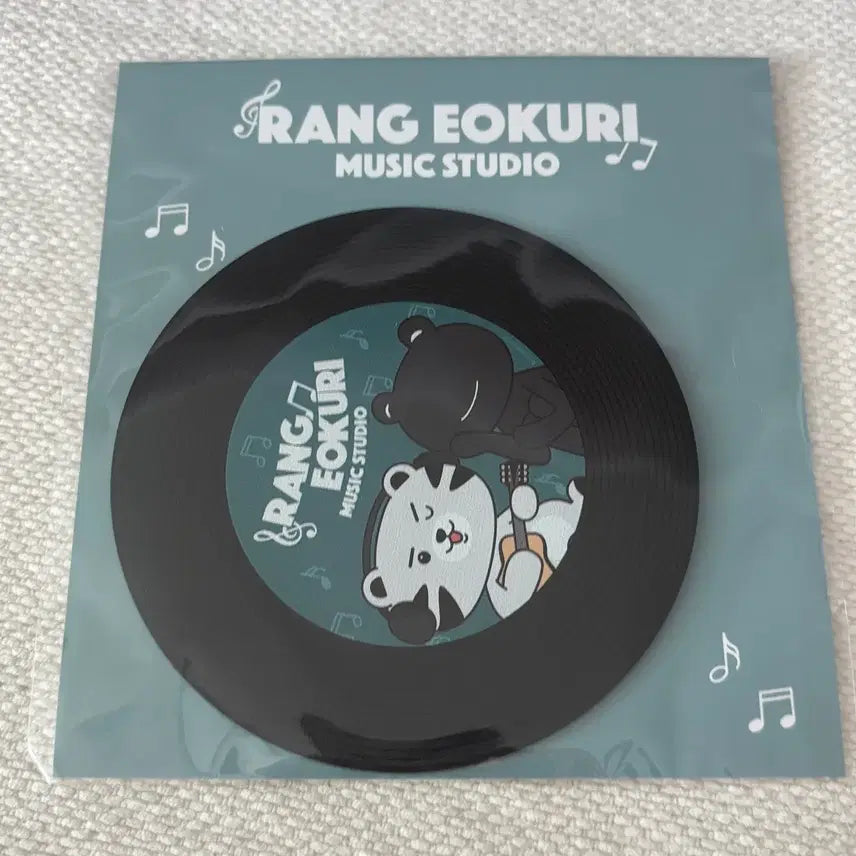 [BUNJANG] Ahn Hyo Seop "Rang" Aguri LP Coaster / 안효섭 굿즈 랑이 어구리 LP 티코스터