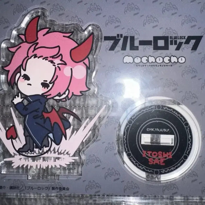 [BUNJANG] Blue Lock Isagi Yoichi "Devil" Acrylic Stand (Sealed) / 블루록 이토시 사에 모초초 모쵸쵸 악마 아크릴 스탠드 미개봉