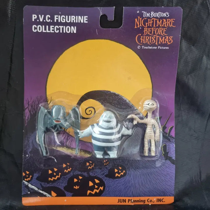 [BUNJANG] Jun Planning The Nightmare Before Christmas PVC Figure Collection - Supporting Characters Set (Winged Demon / Cyclops / Mummy) / 팀 버튼의 크리스마스 악몽 - 준 플래닝(Jun Planning) PVC 피규어 컬렉션 (윙드 데몬 / 사이클롭스 / 미라 등 조연 캐릭터 세트) 정품 미개봉