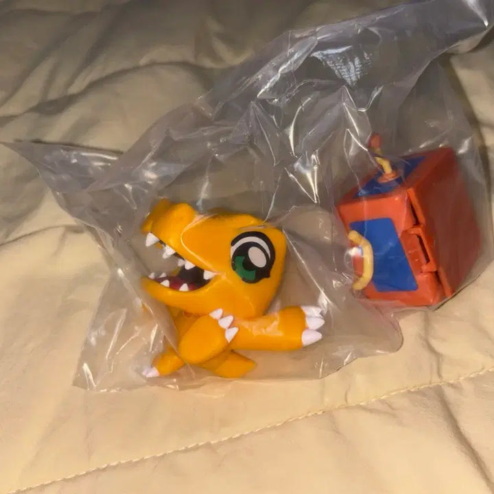 [BUNJANG] Agumon Bukuboo Figure / 디지몬 아구몬 부쿠부 피규어