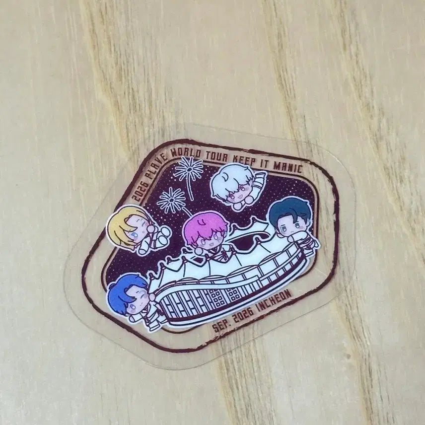 [BUNJANG] PLAVE Concert Stamp Sticker / 플레이브 콘서트(인천) 스탬프 스티커