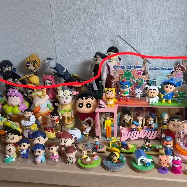 [BUNJANG] Crayon Shin-chan Figures Bundle Set (60+ Variants) / 짱구는 못말려 피규어 60여종 이상 일괄판매