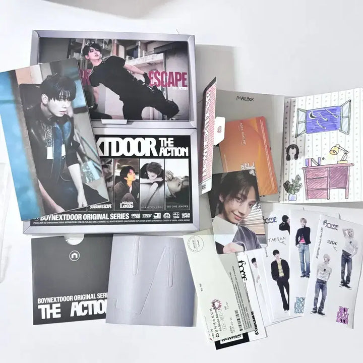 [BUNJANG] BOYNEXTDOOR Myung Jaehyun The Action Home Weverse Version Photocard / 보이넥스트도어 보넥도 명재현 The Action 디액션 Home weverse 위버스 버전 포카 앨범