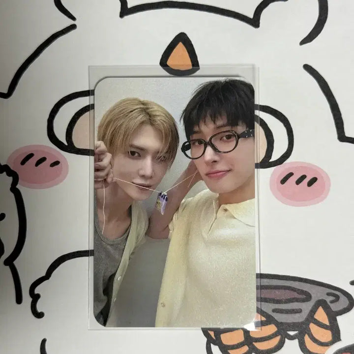 [BUNJANG] Ateez Mingi Yeosang Unit Photocard (DobeZ) / Ateez 에이티즈 팬미팅 유닛포카 민기 여상 도베즈