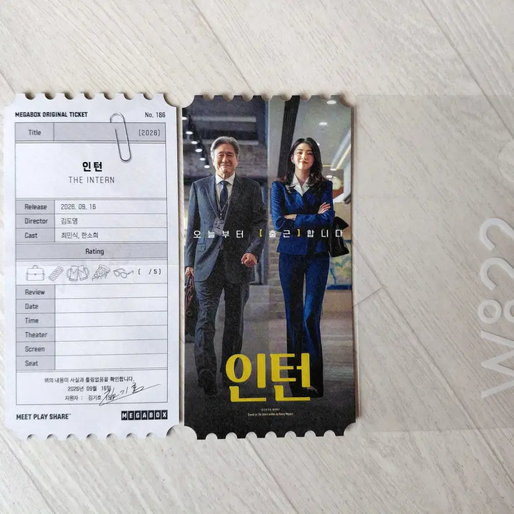 [BUNJANG] Original Ticket (OT) - Various Movie Titles / [오리지널티켓 오티] 암살자들 인턴 디스클로저 데이 직장상사길들이기 나우유씨미3 프레데터 베이비걸 어쩔수가없다