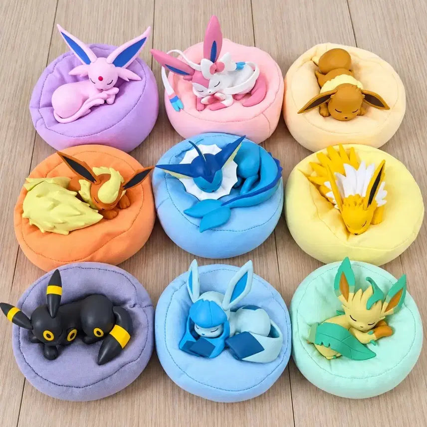 [BUNJANG] Pokemon Eeveelutions 9-Figure Set / 포켓몬스터 이브이즈 피규어 9종 세트 판매