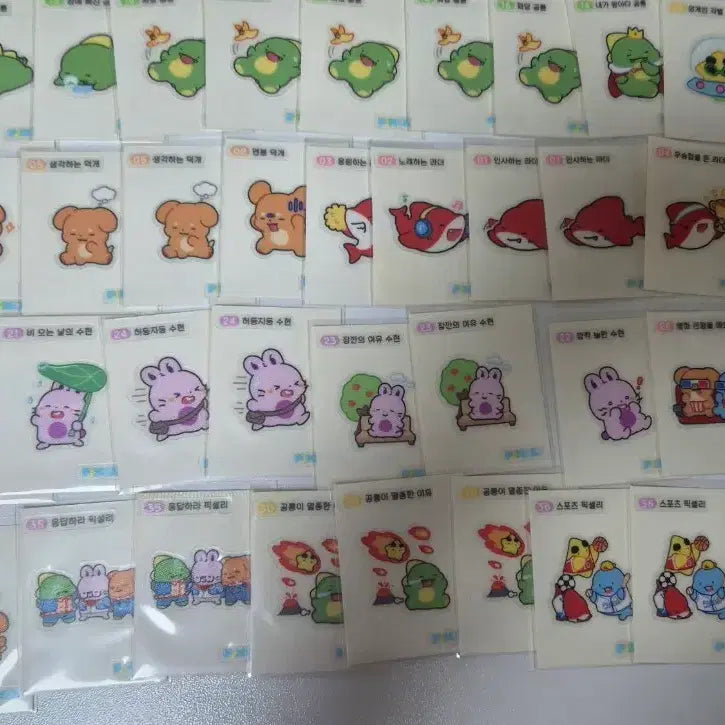 [BUNJANG] Pixelie Sticker Pack / 픽셀리 띠부실 판매