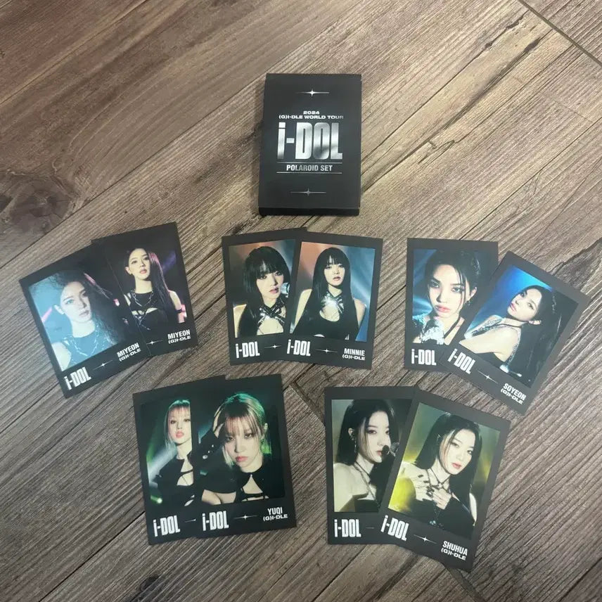 [BUNJANG] (G)I-DLE 2024 World Tour Polaroid Set / 아이들 2024월드투어 폴라로이드 세트