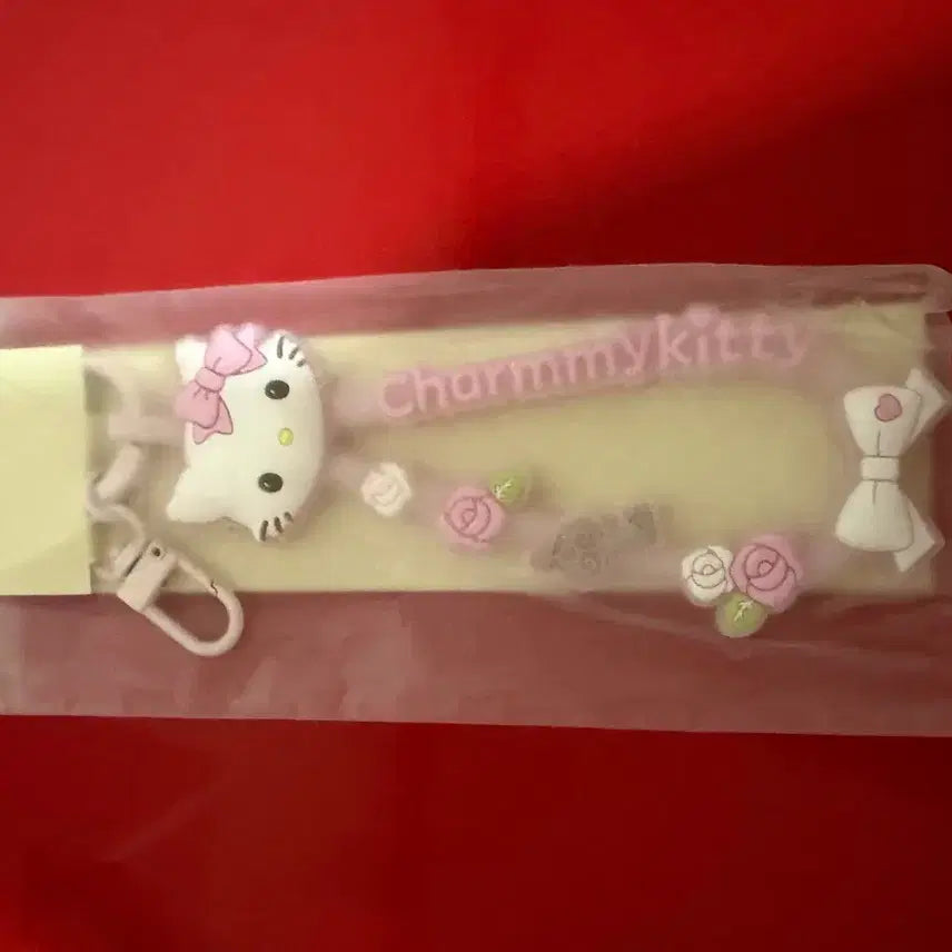 [BUNJANG] Sanrio Chami Kitty 2026 Character Rubber Strap Keychain / 챠미키티 2026 산리오 캐릭터 대상 러버 스트랩 키링