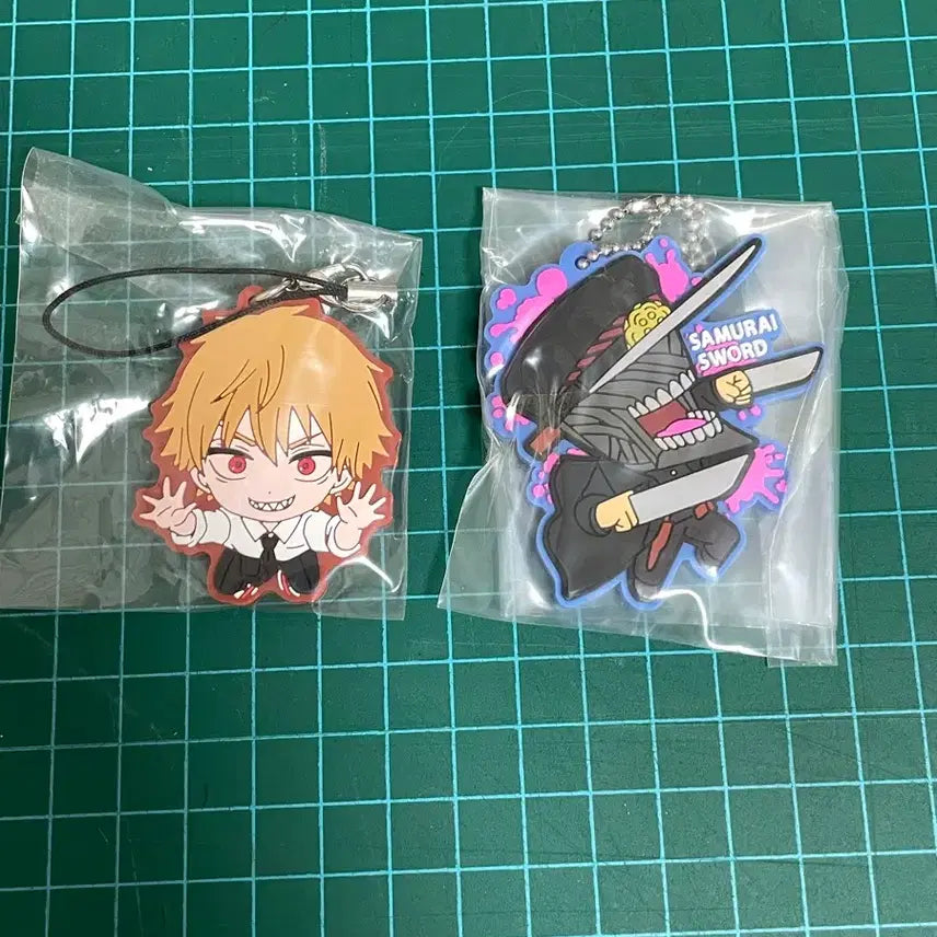 [BUNJANG] Chainsaw Man Rubber Strap Keychain Bundle Set / 체인소맨 러버스트랩 키링 일괄 판매