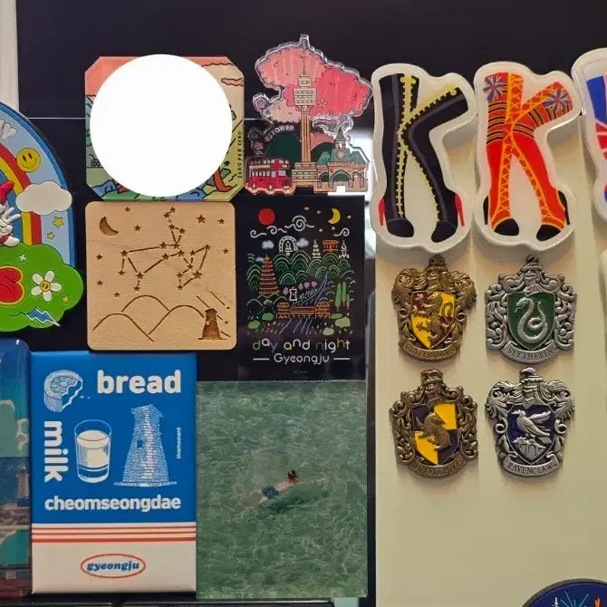 [BUNJANG] Various Location and Theme Magnet Set / 해리포터, 킹키부츠, 경주, 부산 등 마그넷 세트
