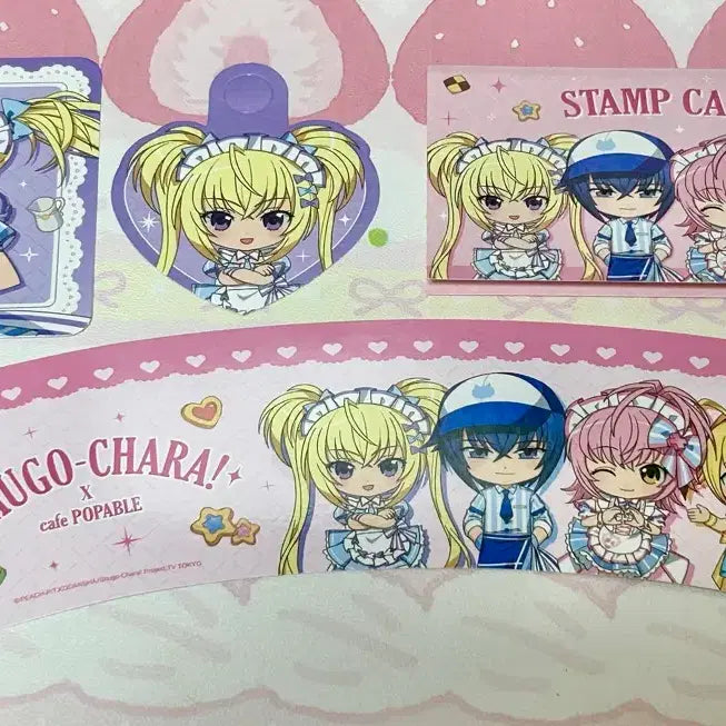 [BUNJANG] Shugo Chara! Pop Up Store Exclusive Sela Bundle Set / 캐릭캐릭체인지 캐캐체 팝퍼블 특전 세라 일괄