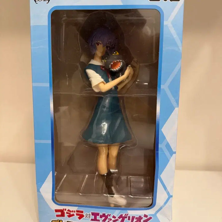 [BUNJANG] Godzilla x Evangelion Rei Ayanami Figure / 고질라 에반게리온 레이 피규어