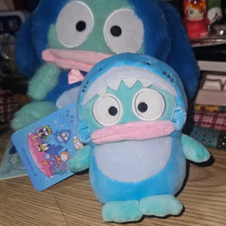 [BUNJANG] Sanrio Collaboration Hangyodon Shark Plush Doll / 롯데월드 아쿠아리움 산리오 콜라보 한교동 / 인형 누이 상어