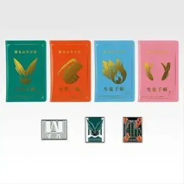 [BUNJANG] My Hero Academia 10th Anniversary Lottery Notebook &amp; Student ID Card Bundle Set / 나히아 수첩/학생증 일괄