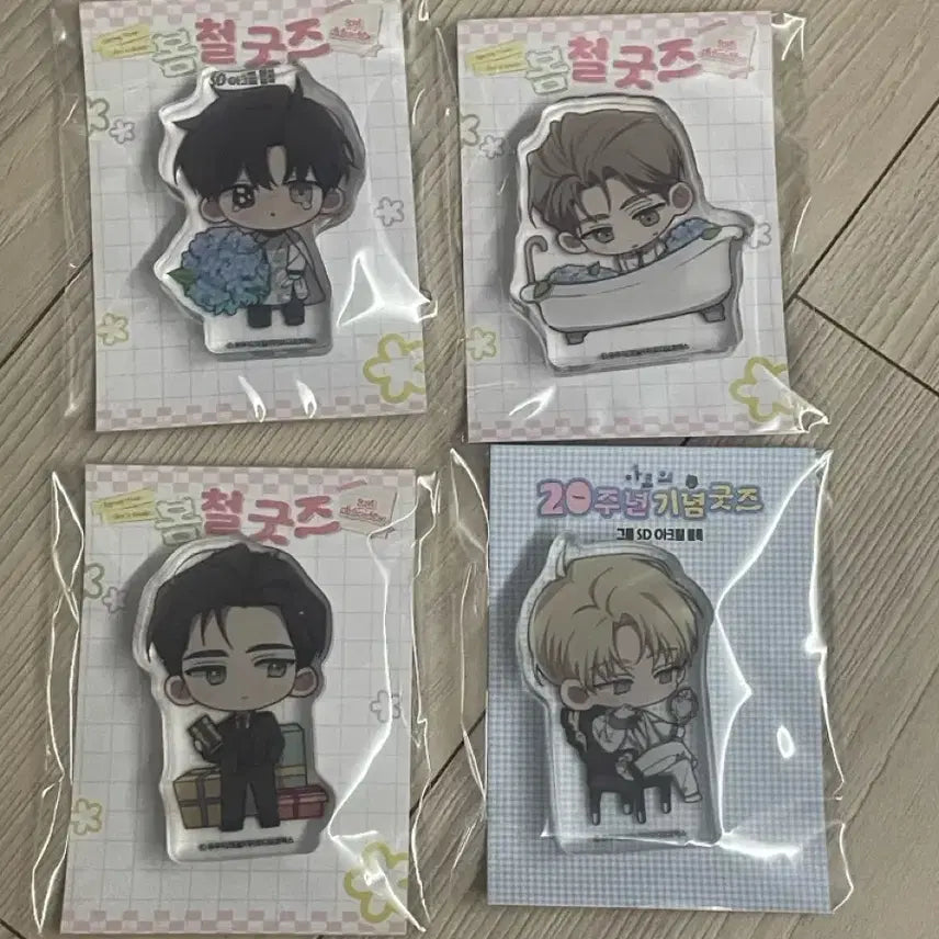 [BUNJANG] Akoshop 20th Anniversary Corotto Character Stands / 패션 신루 유리 리하르트 크리스 아코샵 20주년 코롯토