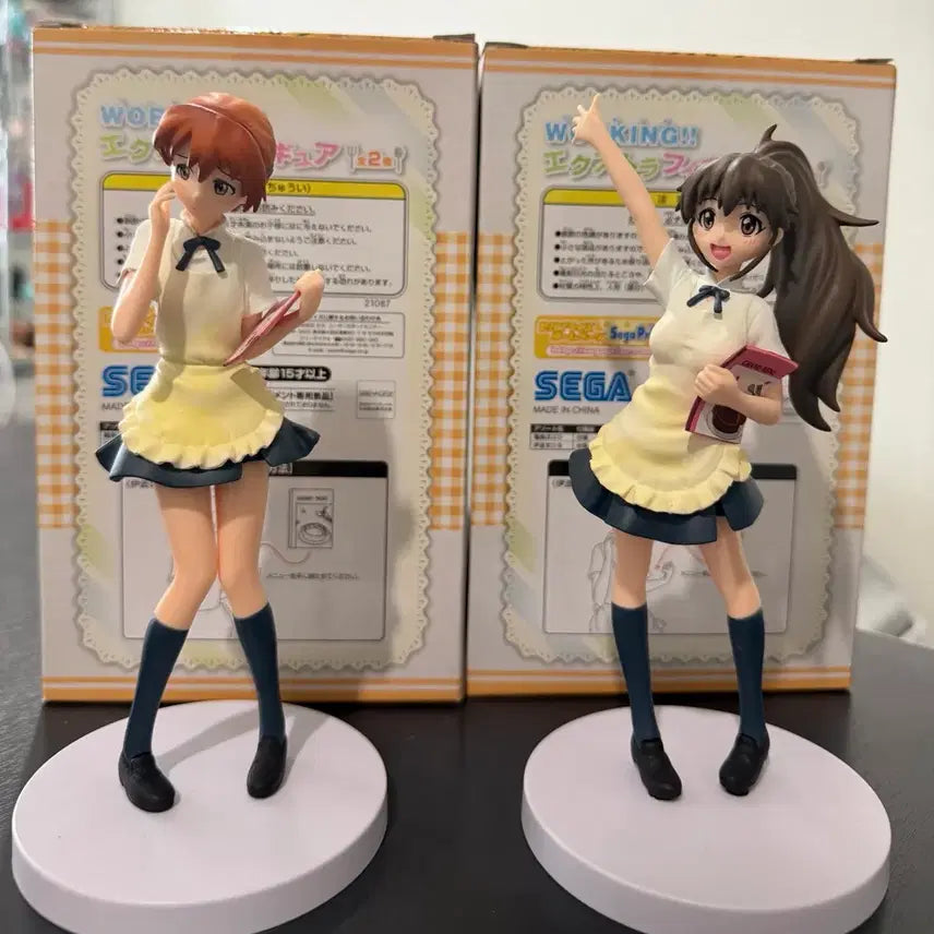 [BUNJANG] WORKING!! Inami, Popura Figure (Unsealed, Bundle Set) / WORKING!! 워킹 이나미, 포푸라 피규어(개봉, 일괄)