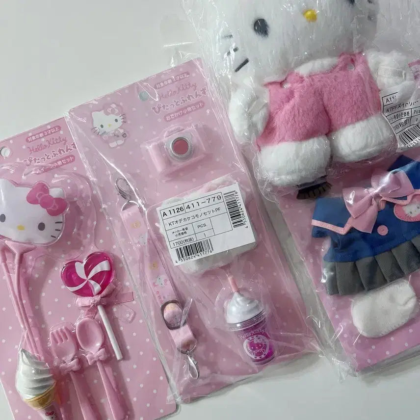 [BUNJANG] Sanrio Hello Kitty Pitatto Size M Plush / 산리오 키티 피탓토 M사이즈