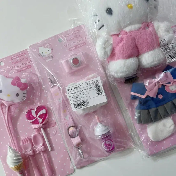 [BUNJANG] Sanrio Hello Kitty Pitatto Size M Plush / 산리오 키티 피탓토 M사이즈