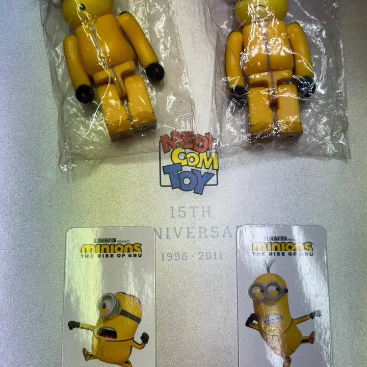 [BUNJANG] Bearbrick 42nd Series Cute Minions Set / 베어브릭 42탄 큐트 미니언즈 정역 세트