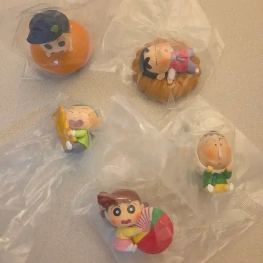 [BUNJANG] Crayon Shin-chan Kwang-ha Figure Set / 짱구한과 피규어 세트