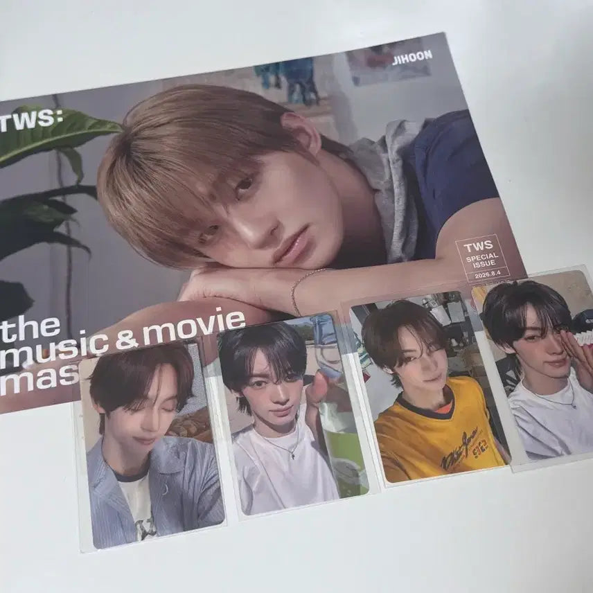[BUNJANG] TWS Soda Soda Photocard &amp; Lucky Draw Set / <투어스hmv포카>소다소다포카 투어스소다소다 소다소다럭드 투어스굿즈 투어스한진