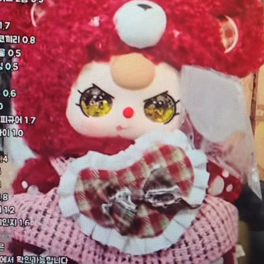 [BUNJANG] Authentic Baby Three New Bear Red / [정품] 베이비쓰리 신상 곰 베어 레드