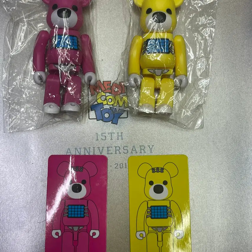 [BUNJANG] Be@rbrick 47th Animal Hide Psycho Bear Set / 베어브릭 47탄 애니멀 히데 사이코 베어 정 역 세트