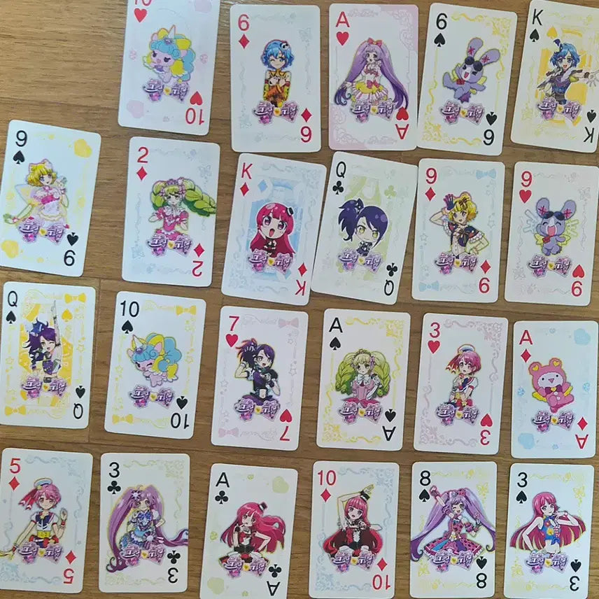[BUNJANG] PriPara Season 1 Poker Cards Bundle Set / 프리파라 1기 포커 트럼프 카드 양도 일괄
