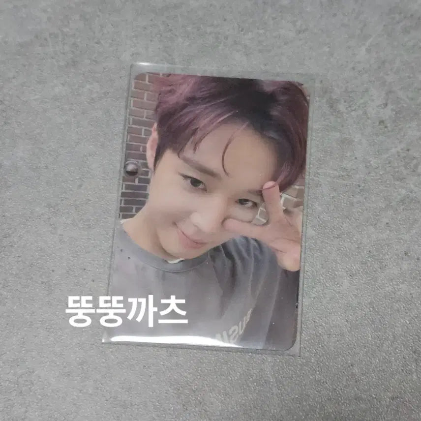 [BUNJANG] Park Ji Hoon The Venti Photocard / 박지훈 더벤티 포토카드 포카