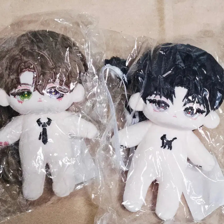 [BUNJANG] Kim Sol-eum Baek Sa-heon 10cm Plush Dolls Bundle Set (Gaedam Going to Work) / 괴담출근 괴출 일괄 김솔음 백사헌 속성 솜인형 10cm 밤결솔음 밤결사헌 인형 괴담에 떨어져도 출근을 해야하는구나