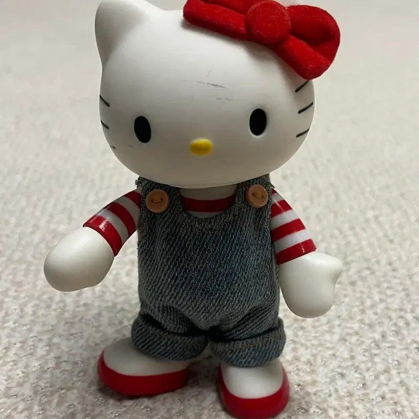 [BUNJANG] Vintage Hello Kitty Bubblehead Figurine / 빈티지 헬로키티 청멜빵 버블헤드 피규어 헤세이 레트로 슈퍼 레어