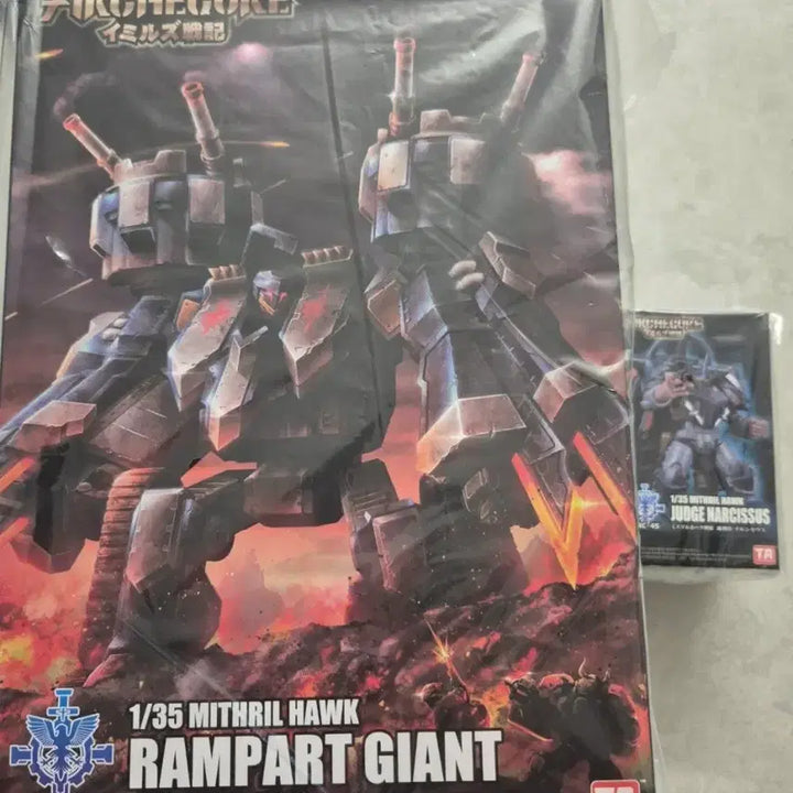 [BUNJANG] Toys Alliance Mithril Hawk Figure Bundle Set / TOYS ALLIANCE 아치코어 미스릴 호크 피규어 일괄