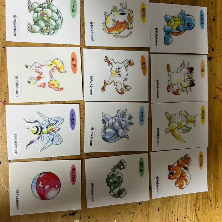 [BUNJANG] Character Sticker / 띠부씰 팝니다