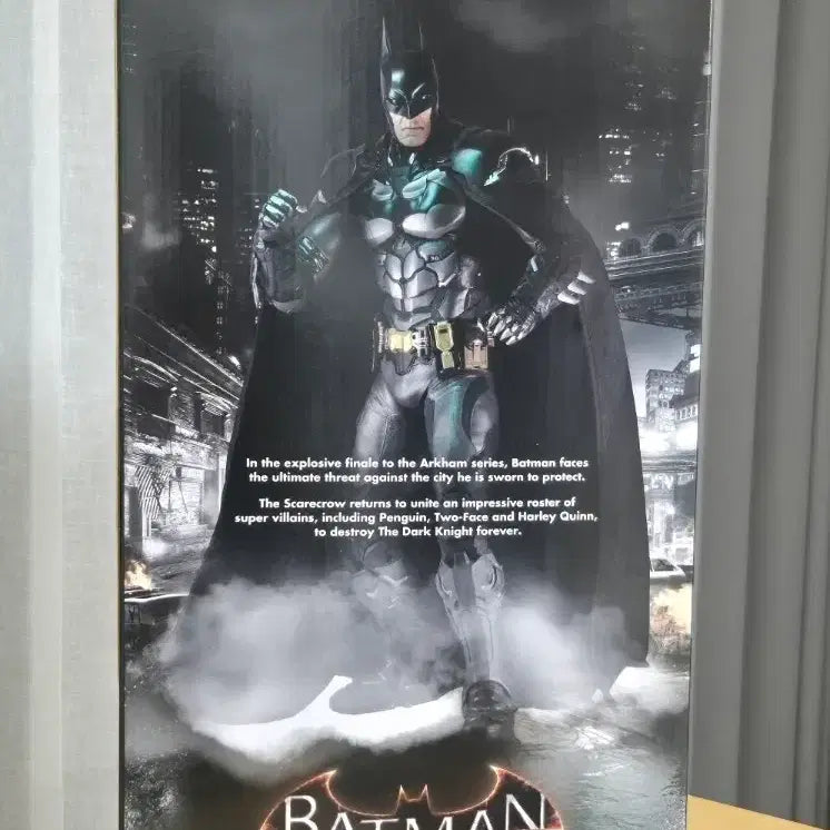 [BUNJANG] Batman Arkham Knight 1/4 Scale Statue (Unsealed) / 택포11) 배트맨 아캄나이트 1/4 스케일 미개봉 새상품