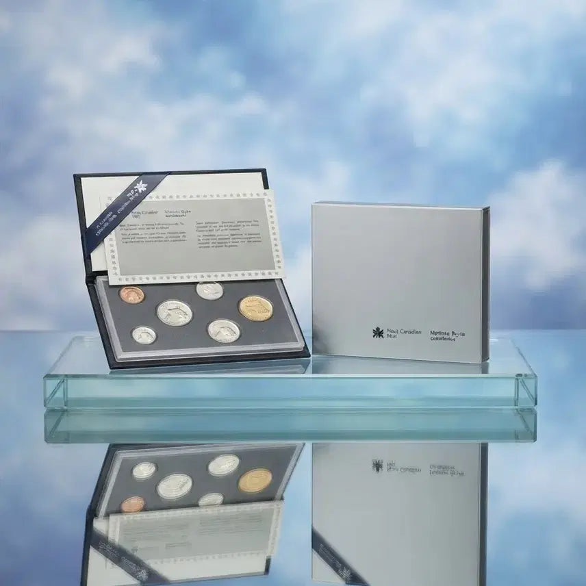 [BUNJANG] 1988 Canada Royal Proof Specimen Mint Set / 무척귀한 1988년 견양민트 세트 canada 로얄 proof 견양세트(견양 민트 주화 실버 은화 구권 지폐)