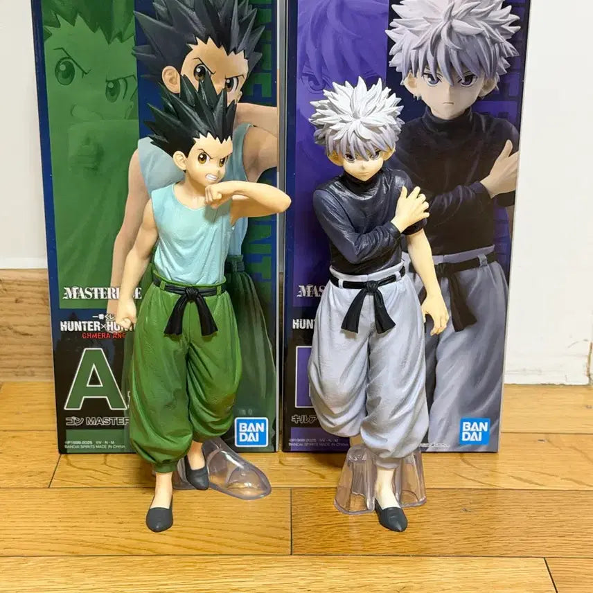 [BUNJANG] Hunter x Hunter Chimera Ant Arc Gon &amp; Killua Set / 헌터x헌터 키메라앤트 A,B상 곤 키르아 일괄판매