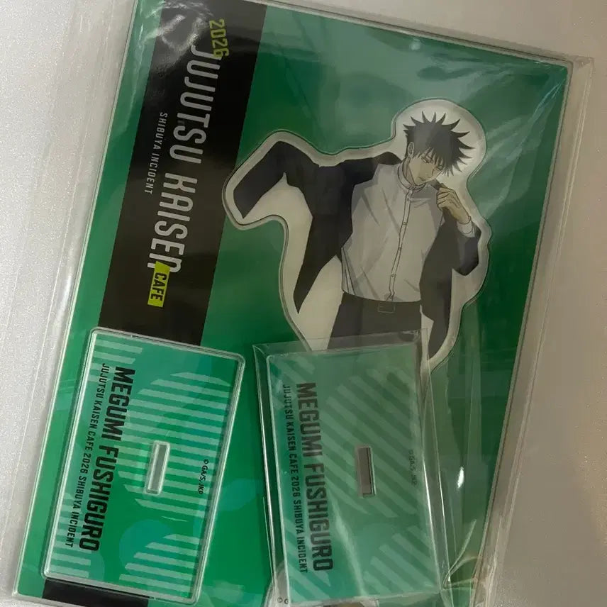 [BUNJANG] Jujutsu Kaisen Megumi Acrylic Stand / 주술회전 콜라보 카페 아크릴 스탠드 (메구미)