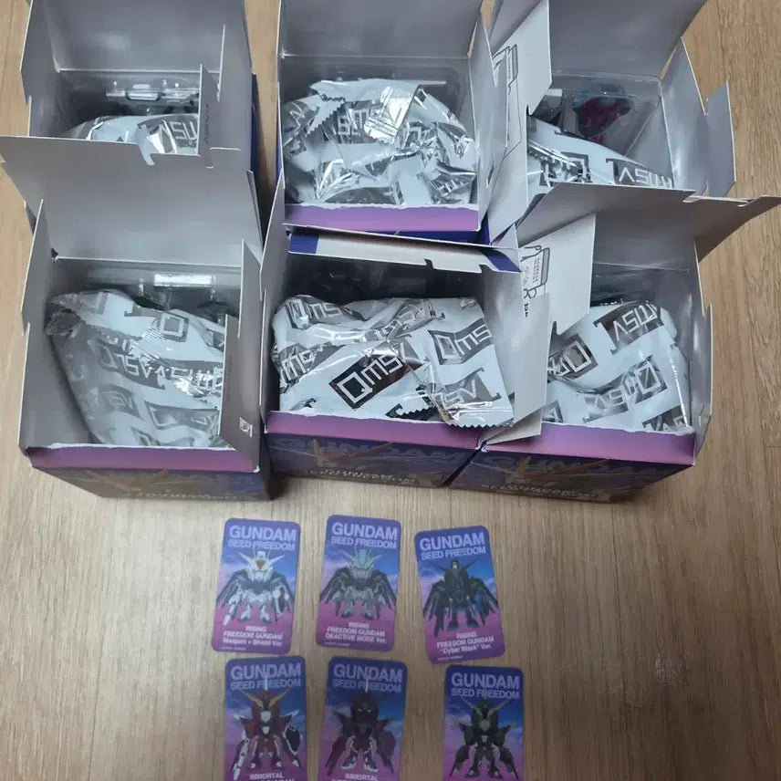 [BUNJANG] Gundam Seed Freedom 6-Type Bundle Set / 건담 시드 프리덤 6종 일괄